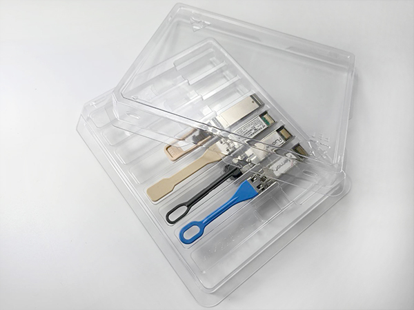 sfp28 xbr plastic packaging box mpk2265b12